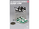 Кроссовки зеленые 1/6 (OS07F) -  Sneaker Series 3 - ONESIX-VERSE TOYS