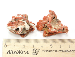Коралл природный в ассортименте, Индонезия (30-35 мм, 6-7 г) №27529