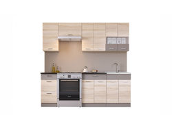 Кухонный гарнитур Николь со столешницей 2,2м №1 (60/40)