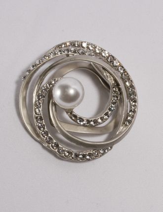 ЗАЖИМ ДЛЯ ШАРФА "ЖЕМЧУЖИНА"