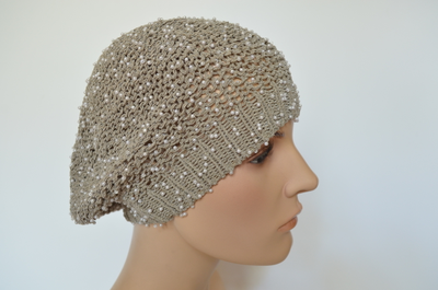 Vizio Collezione летний берет из бисера
