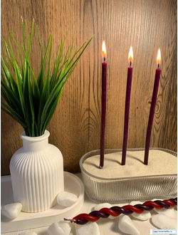 Свеча Фиолетовая свеча №80 (1 час горения).