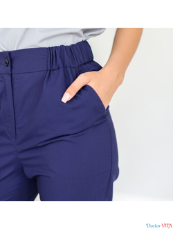 Брюки-джоггеры DOCLIKE DL217 Ниагара синие