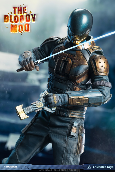Бладспорт (Bloodsport, Идрис Эльба, "Отряд Самоубийц: Миссия навылет") - КОЛЛЕКЦИОННАЯ ФИГУРКА 1/6 scale the BloodyMod (TD2022B) - Thundertoys