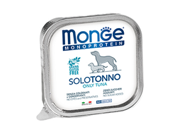 Monge Dog Monoprotein Solo консервы для собак паштет из тунца 150г*24 шт