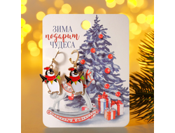 Сережки Пингвинчики