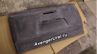 Дверь задка с органайзером и стоп-сигналом УАЗ 2010-