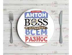 Тарелка #9 Антон