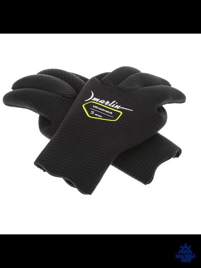 Перчатки неопреновые 5мм Marlin ULTRASTRETCH black р.S