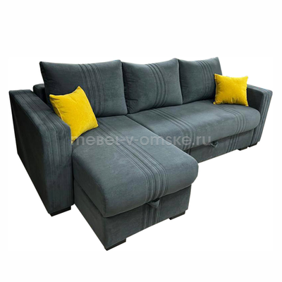 Диван Гранд-2 с оттоманкой (тик-так, оттоманка)