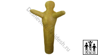 борцовский чучело натуральная кожа одноногий