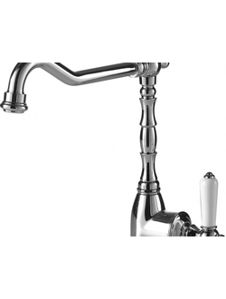 Смеситель для кухни с высоким изливом Bravat ART F775109C-1 хром