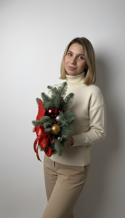 Новогодняя композиция № 1195