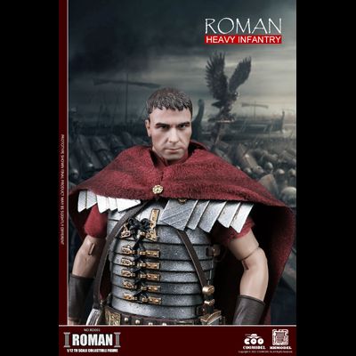 Римский легионер - КОЛЛЕКЦИОННАЯ ФИГУРКА 1/12 ROMAN - HEAVY INFANTRY (RO001) - COOMODEL x HHMODEL
