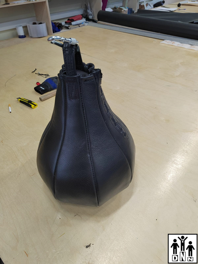 Груша боксерская из натуральной кожи