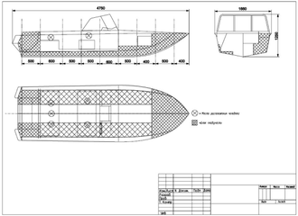 Моторная лодка Тактика-450 DC