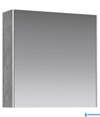 Зеркало-шкаф Aqwella Mobi-60, цвет бетон светлый