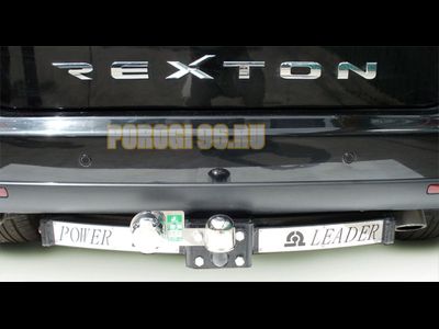 Фаркоп с нержавеющей пластиной Лидер-Плюс для SsangYong Rexton/SsangYong Kyron (2005-2015)