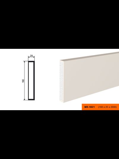 Фасадный молдинг из пенополистирола с покрытием LEPNINAPLAST (Лепнинапласт)  МВ-160/1