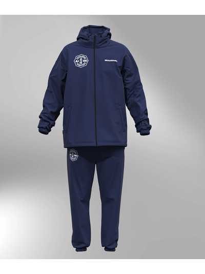 Ветрозащитный костюм дзюдо на молнии  BRAVEGARD  темно-синий