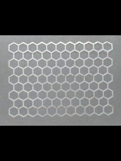 Трафарет камуфляжа 20 Соты