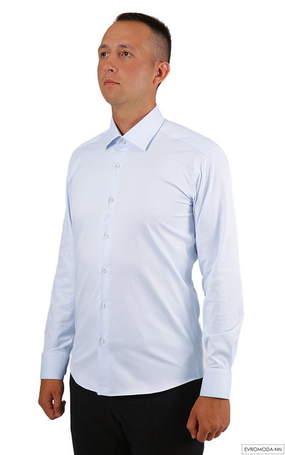 Рубашка мужская Андино 04Royal слим