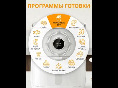 Аэрогриль Xiaomi Mi Smart Air Fryer 4.5L MAF14 BHR8234EU White EU