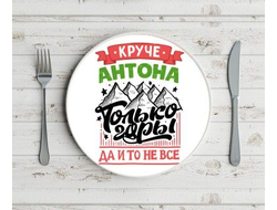 Тарелка #7 Антон