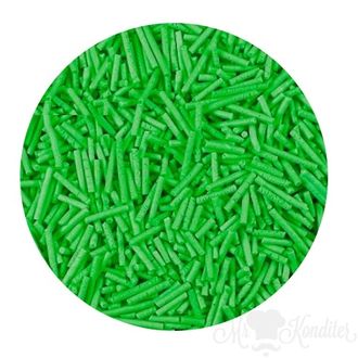 Посыпки "Вермишель" 1 мм (Зеленая яркая), 1 кг