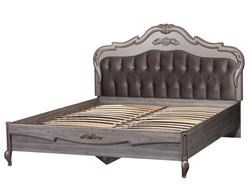 Спальня Скарлетт - №390/392 Кровать двойная Дуб состаренный