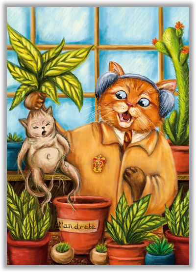 Хогвартс в стиле "CAT". Рон