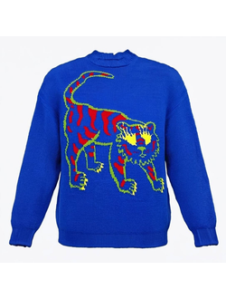 Свитер жаккард