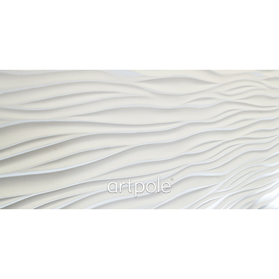 Гипсовая панель SILK (Волна) + LED артикул D-0002