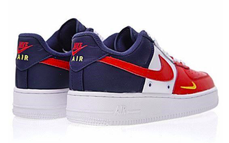 Nike Air Force 1 Obsidian/White-University Red