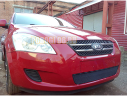 Защита радиатора KIA Ceed I 2006-2010 black