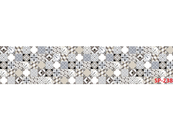 SP-238 Глянцевая стеновая панель ALBICO  2800*610*6мм.