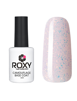 Каучуковая камуфлирующая база с шиммером  - CAMOUFLAGE BASE COAT  CBS10 (10 ml)
