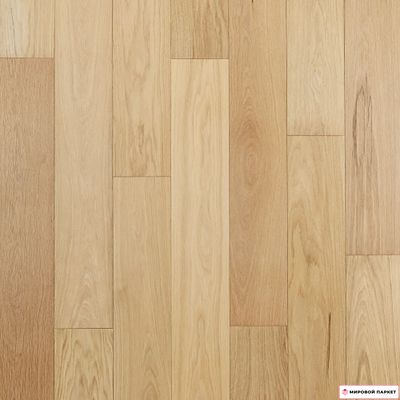 Паркетная доска Royal Parket Дуб Натур Роуз 150 мм 1-полосная с фаской лак замок 2G толщина 13 мм 1.
