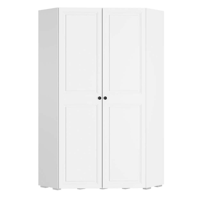 Шкаф угловой Софт ШКУ-01 белый/эмаль белая F26 (БТС)