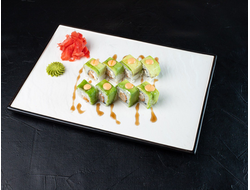 Ролл с тигровой креветкой темпура