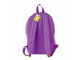 Рюкзак ЮНЛАНДИЯ с брелоком, универсальный, фиолетовый, 44х30х14 см, 227955