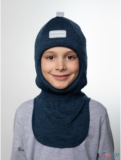 Шапка-шлем "NK"   20101-01, цвет джинс р. 48-50