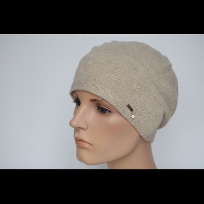 Берет Vizio 6496 и шарф бежевый