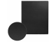 Папка на 2 кольцах BRAUBERG, картон/ПВХ, 75 мм, черная, до 500 листов (удвоенный срок службы), 228389