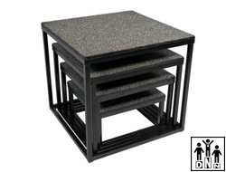 Плиометрические боксы квадратные (5 шт в компл.) DNN