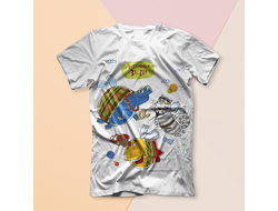 Футболка Летающие звери №2