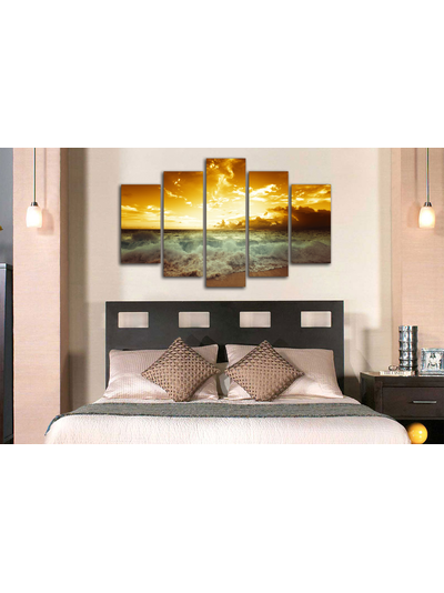 Модульная картина "Красное море"