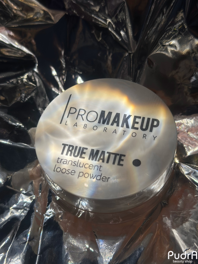 PROMAKEUP laboratory TRUE MATTE финишная прозрачная пудра