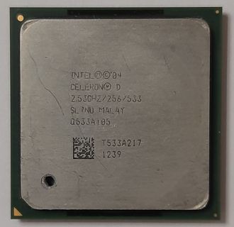 Процессор Intel Celeron D 325 2.53Ghz socket 478 (комиссионный товар)