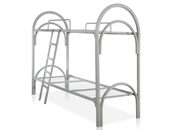 Кровать металлическая двухъярусная арт. 027